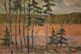 На берегу реки Юг, 1977 г.